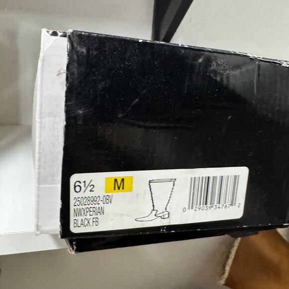 Nine West Avery Black Suede Over the Knee Boots - Picture 8 of 8